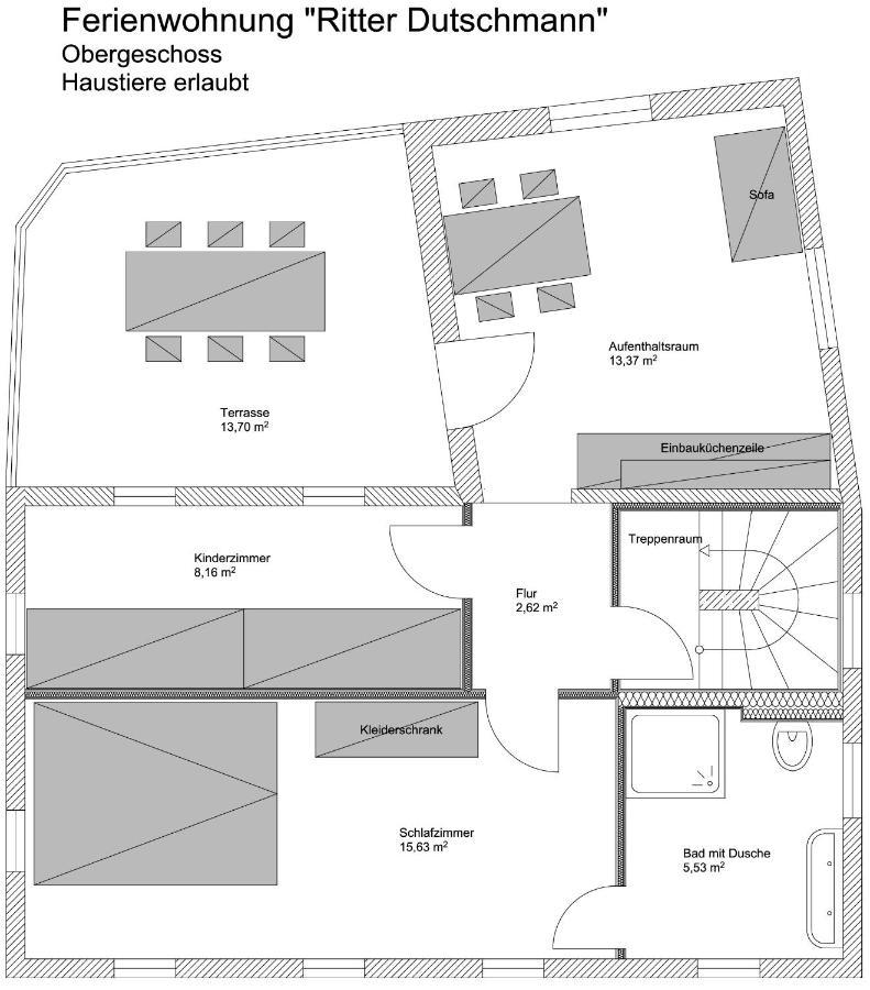 Ferienhaus Bildhauer Thiele Ottendorf  Экстерьер фото