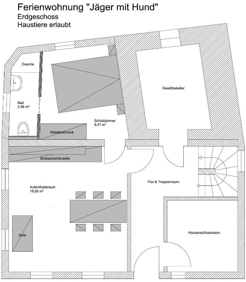 Ferienhaus Bildhauer Thiele Ottendorf  Экстерьер фото
